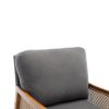 COOLMORE Wood Frame Armchair, Modern Accent Chair Lounge Chair for Living Room
